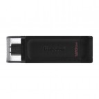 Stick Kingston DataTraveler 70 128GB USB 3.2 Type-C Black